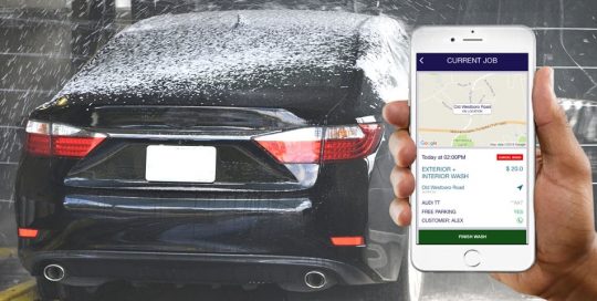 Car Washing Booking iOS Application