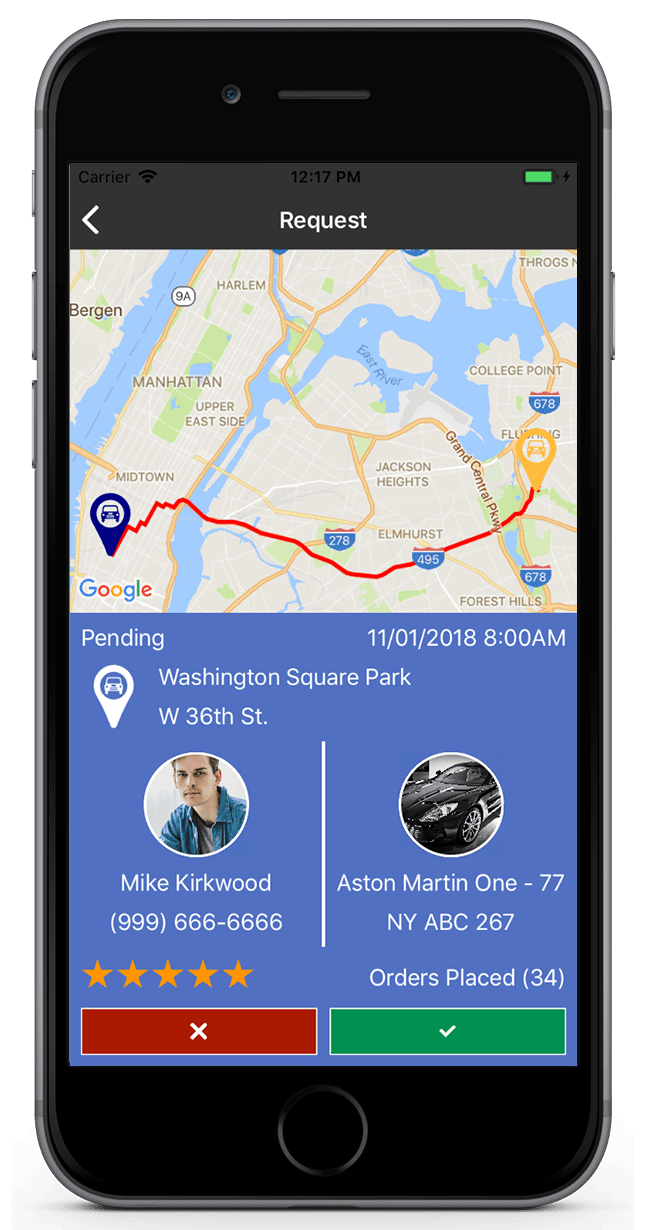 Valet-Car-Parking-iPhone-Application-GPS-direction